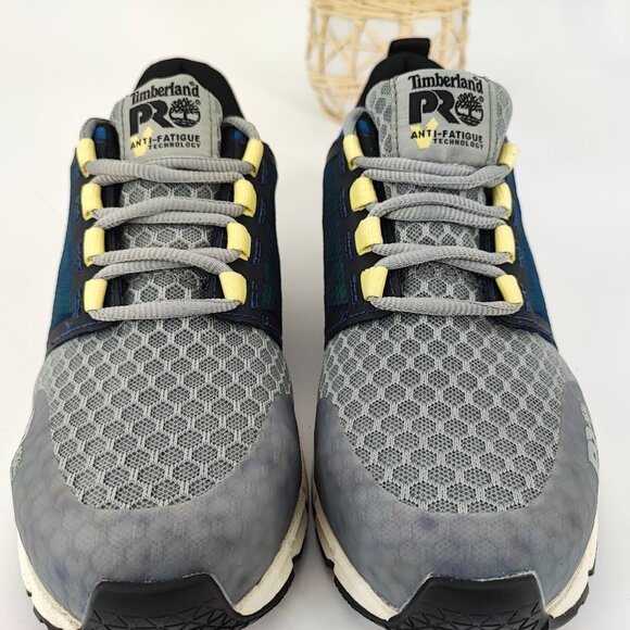 Timberland Women's Pro Comp Gray Synthetic Sneakers Pro589 Size 7M - Picture 7 of 10